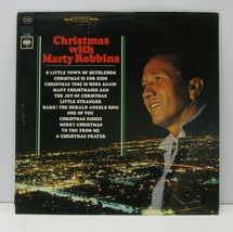 Christmas With Marty Robbins Vinyl LP Columbia Stereo CS 9535 2 Eye Red Label - £6.00 GBP