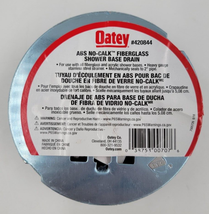 Oatey No-Caulk 2-in Black Round Stainless Steel Shower Drain Replacement... - £7.86 GBP