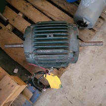 Reliance GE Dual Shaft Motor 5Hp  10HP ? VINTAGE 1980&#39;S TESTED 85 POUNDS... - $395.01
