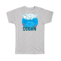 Eco Life Stop Plastic Pollution : Gift T-Shirt Save The Oceans Recycle Nature Pr - £14.25 GBP