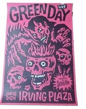Green Day Poster 24X36 Saviors Release Irving Plaza Nyc 1/18 Sirius Xm Exclusive - £114.73 GBP