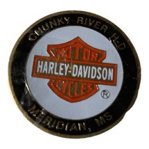 Harley Davidson Motorcycle Dealer Chunky River Oil Stick Dip Dot Meridia... - $6.34