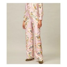 8 - Tory Burch NEW Pink Porcelain Floral Print Silk Cargo Pants 0304HJ - $150.00