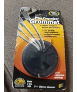 Cord Away Wire Organizer Grommet Office Desk black new - $92.17 MXN