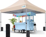 Quictent 10&#39; X 10&#39; Heavy Duty Pop Up Canopy Tent: Easy To Assemble, Wate... - $168.98