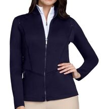 NWT TAIL ACTIVEWEAR Night Navy Blue Leilani Full Zip Jacket - Size M - $54.99