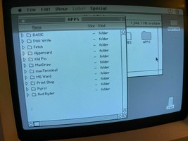 Macintosh plus classicSE system 6.0.8  50pin SCSI 1gb SDCard for SCSI2SD... - $14.85