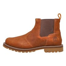 Timberland Men&#39;s Redwood Falls Chelsea Boots, Rust Full Grain, 10 - £139.14 GBP+