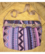 Boho Small Purse Handbag Bohemian Shoulder Bag Multicolor Ethnic Bag - $19.99