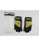 NOS Vintage 90s Puma Size 8 Padded Goalkeeper Goalie Soccer Gloves Black... - £26.86 GBP