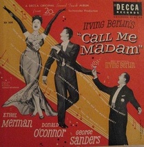 Call Me Madam - 2 Disc Soundtrack/Score Vinyl 45 EP - $17.80