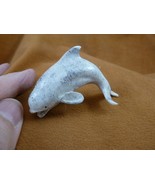 Whal-124 Orca Killer Whales of shed ANTLER figurine Bali detailed whale pod - $710.66 MXN