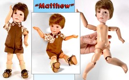 Vintage Boots Tyner Tomboy &quot;Matthew&quot; Doll Head on a Bob&#39;s Bod, Circa 1980&#39;s - £31.34 GBP