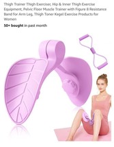 Thigh Trainer Thigh Exerciser, Hip &amp; Inner Thigh Exercise Equipment, Pel... - $29.58