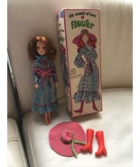 1971 Hasbro The World Of Love Doll Flower In Original Clothes And Box - £79.67 GBP