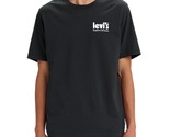 Levi&#39;s Men&#39;s Relaxed Fit Night Sky Logo Graphic T-Shirt Night Sky Caviar... - $19.99