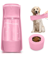 Dog Water Bottle for Walking - Leakproof Foldable Portable Dog Travel Wa... - £14.14 GBP