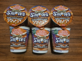 Nissin Cup Noodles Campfire Smores Flavored Ramen-6 Pack - $19.59