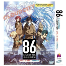 DVD Anime 86 Eighty Six (Part 1+2) Complete Series (1-23 End) +4 Special English - $27.10
