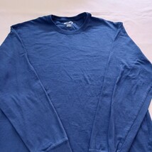 Duluth Trading Men's Relaxed Fit Longtail T Cotton Blue T-Shirt Long Sleeve Sz L image 7