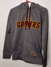 Minnesota Golden Gophers Mens Gray Champion Small Hooded Sweatshirt - $19.79