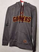 Minnesota Golden Gophers Mens Gray Champion Small Hooded Sweatshirt - £15.54 GBP