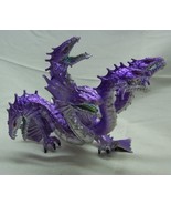 Safari HYDRA THE PURPLE FIVE-HEADED DRAGON 7&quot; Fantasy Plastic Toy Figure... - $22.41 CAD