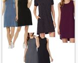 32 Degrees Cool Womens Short Sleeve Relaxed Fit Pullover Dress pick - $17.09+