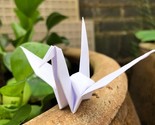 100Pcs 5.9&quot; Premade White Origami Cranes For Wedding Party Favor Table C... - £23.59 GBP