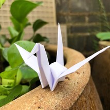 100Pcs 5.9&quot; Premade White Origami Cranes For Wedding Party Favor Table C... - £23.42 GBP