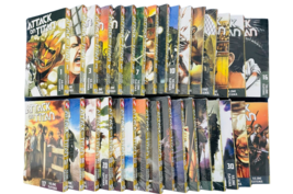 New Attack On Titan Manga English Comic Set Vol 1-34 END Hajime Isayama DHL - £222.64 GBP