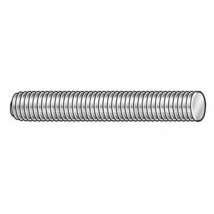 Fully Threaded Rod, 7/8&quot;-14, 12 In, Steel, Low Carbon, Zinc - £25.08 GBP