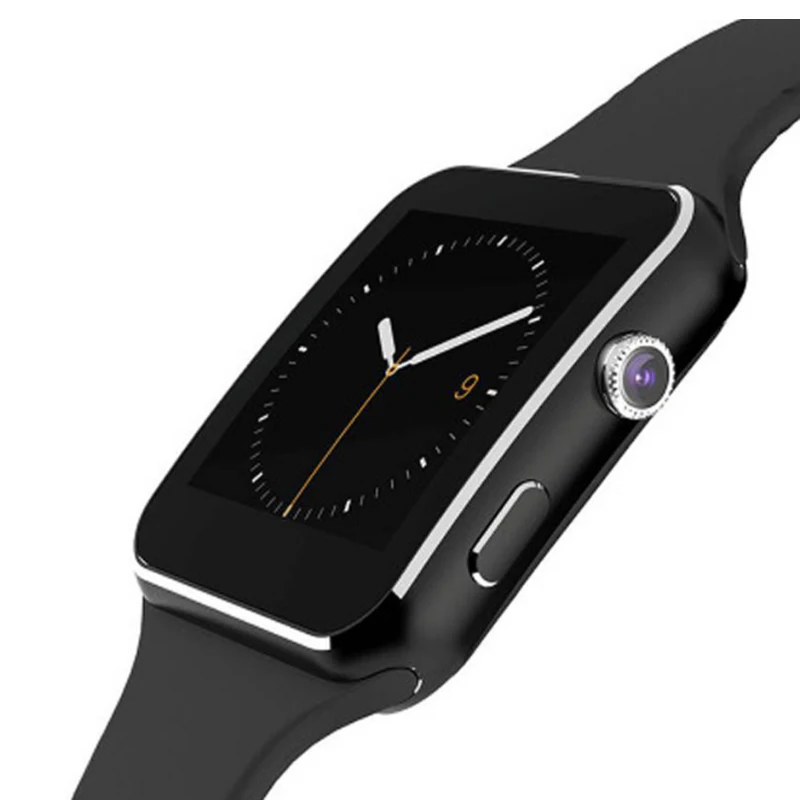 2020 Fashion Smartwatch X6 With SIM TF Card Answer Call Wristwatch Man Waterproo - £146.04 GBP