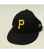 Pittsburgh Pirates MLB 59Fifty Ball Cap Hat Black Fitted Baseball Size 7... - $14.50