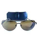Polarized Dunhill SDH509P Gunmetal Pilot 63mm Men's Sunglasses Italy D08 - $189.99
