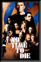 No Time to Die cast signed movie poster - £602.42 GBP