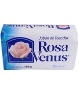Jabon Rosa Venus Blanco(White) Classic 150 g / 5.29 oz Soap Bar - £3.15 GBP