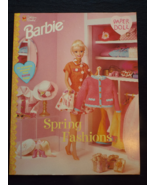 Vintage 1997 Barbie Spring Fashions Paper Doll Book Unused/Uncut - £10.97 GBP