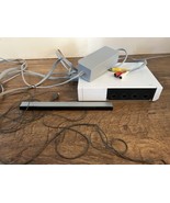 Nintendo Wii Console White RVL-001 + Power Cord Supply And AV Cables + S... - $39.99