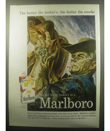 1959 Marlboro Cigarettes Advertisement - The better the makin&#39;s - £11.79 GBP