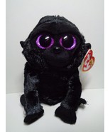 Ty Beanie Boos George the Gorilla 6&quot; Plush Stuffed Animal Toy - £5.58 GBP