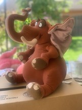 Disney World Tarzan&#39;s Tantor Large Brown Plush Stuffed Elephant Standing 18in - £86.93 GBP