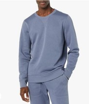 Goodthreads Men&#39;s Crewneck Washed Fleece Sweatshirt Size XXL NWTs Slate ... - £10.89 GBP