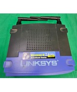 Linksys WRT54G v8 Wireless-G Broadband Router, 4-port 10/100 54Mbps No C... - £7.24 GBP