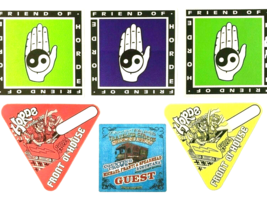 HORDE Festival Friends Front of House 6 VIP Concert Pass Bundle Otto Sticker 90s - £30.44 GBP