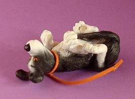 Roll Over, Rufus! Dog Rolling on Back Mini Statue Ed Van Roswalen Dutch Artist - £19.13 GBP
