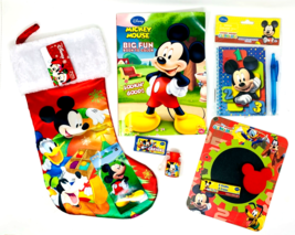 Disney Mickey Mouse Christmas Stocking Stuffers  7 Piece Bundle - £15.02 GBP