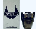 INVICTUS INTENSE * Paco Rabanne 0.17 oz / 5 ml Mini EDT Men Cologne Splash - $18.69