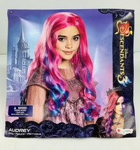 Disguise- Audrey Descendants 3- Pink Wig for Girls- Halloween Costume Fits Most - £12.77 GBP