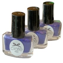 Ciate Mini Nail Glitter Glim008 Frozen Daydream .18oz Ea Lot Of 3pcs - $10.41